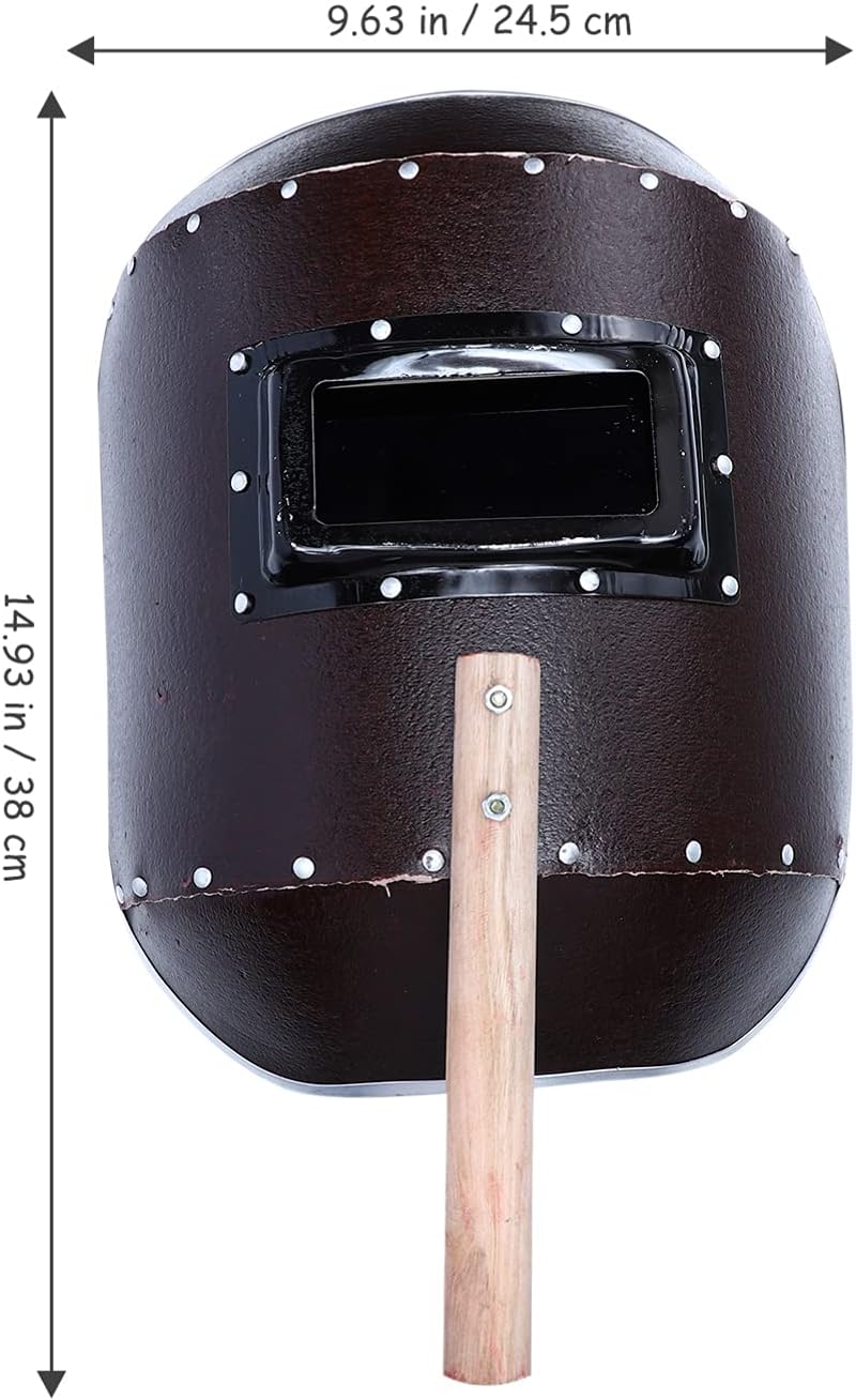 Handheld Welding Masks Welder Working Helmet Welding with Handle Safety Protection Tool