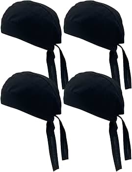 Amazon.com: JHYWELL Cotton Doo Rags Skull Bandana Motorcycle Head