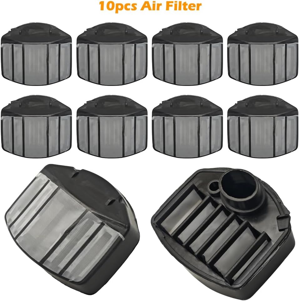 10pcs Air Filter Fit For 357 359 357XP 359XP Chainsaw Parts 537010901