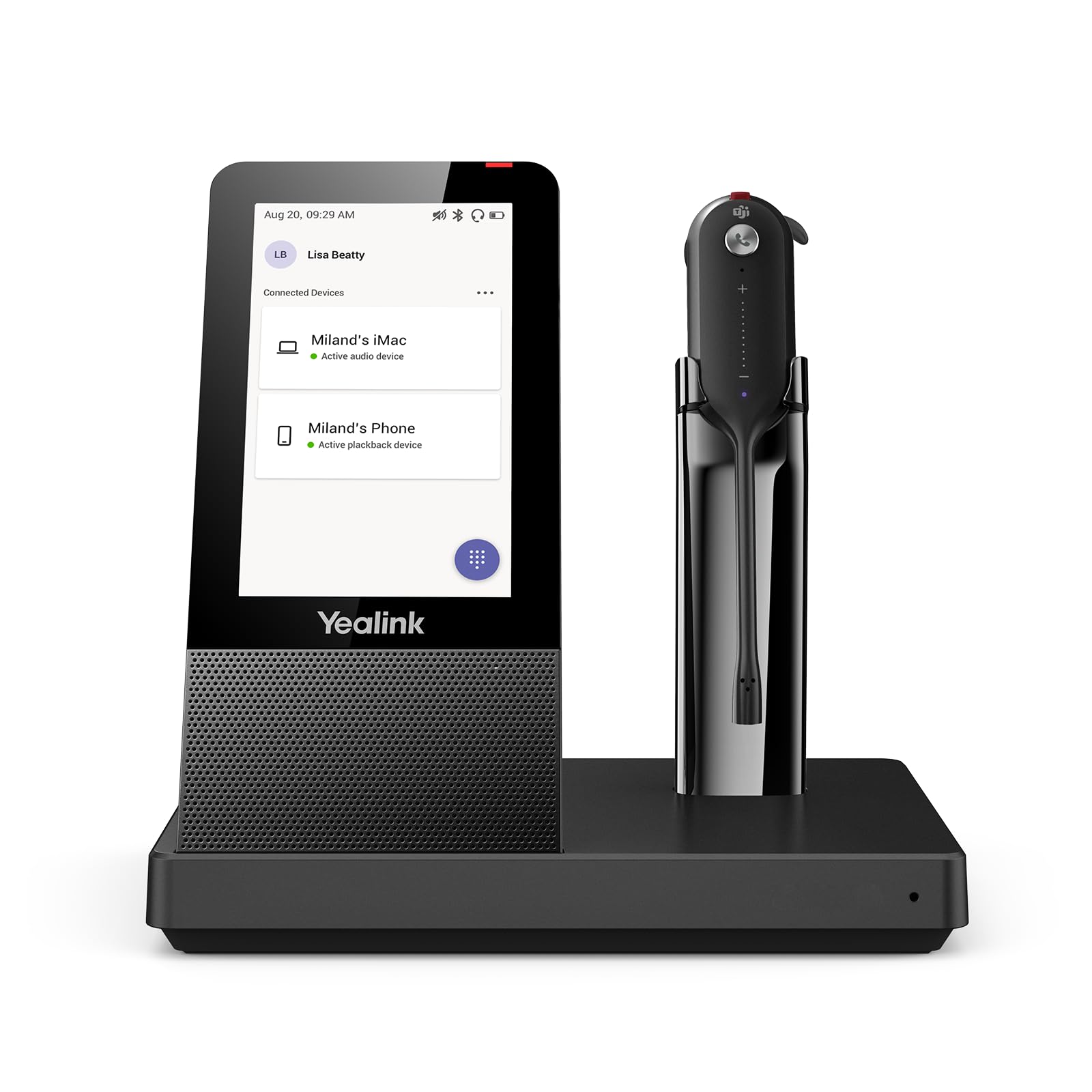 Amazon.com: Yealink WH67 Wireless DECT Headset Upgrade,Teams