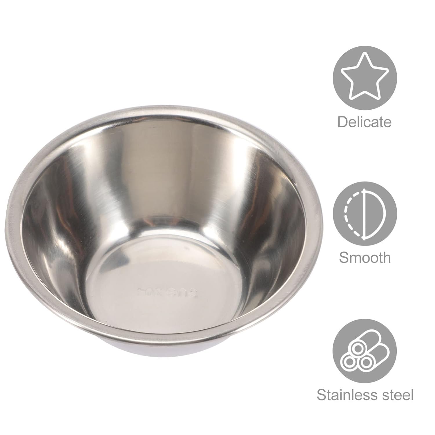 Stainless Steel Multifunctional Bowl Practical Storage for Clinics and Home Use for Doctors and Nurses