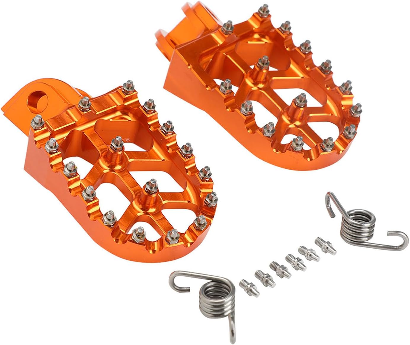 Motorbike Offroad CNC Foot Pegs pedals Foot rests For 65-1290 SX SXF EXC EXCF XC XCF XCW SMC SUPER MOTO ENDURO ADVENTURE FREERIDE 98-19