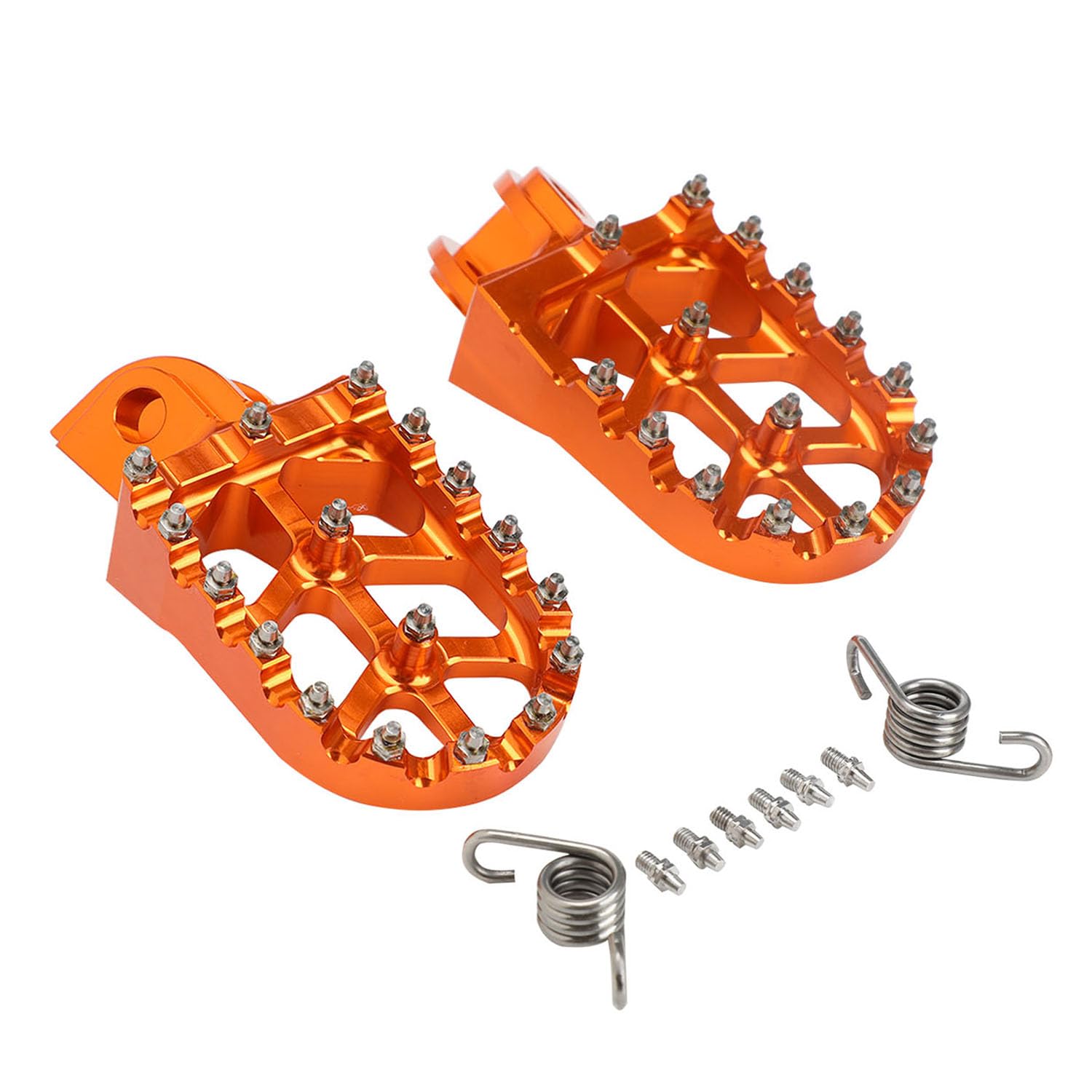 Motorbike Offroad CNC Foot Pegs pedals Foot rests For 65-1290 SX SXF EXC EXCF XC XCF XCW SMC SUPER MOTO ENDURO ADVENTURE FREERIDE 98-19