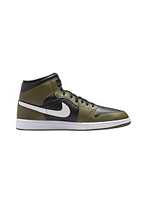 Amazon.com | Air Jordan 1 Mid Men's Shoes (DQ8426-092, Black