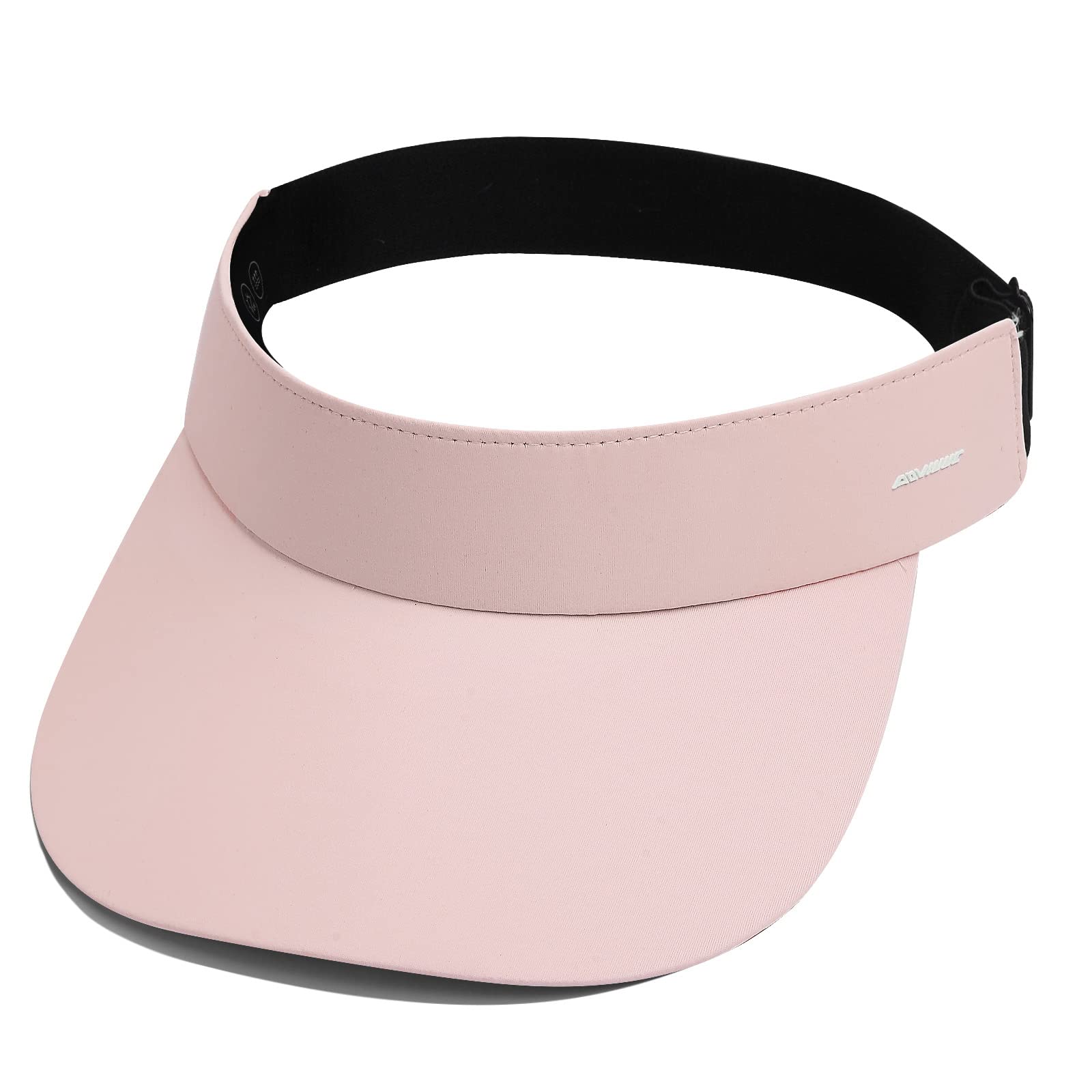 Clakllie Sun Visor Hat Lightweight Wide Brim Visor Summer UV Protection Beach Hats for Running Ponytail Cap Empty Top Caps