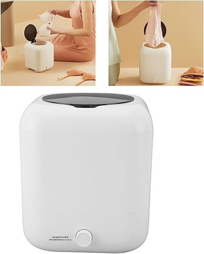 Miniatura 2 de Mini lavadora, 5 10 20min sincronización Mini lavadora compacta 5V PP carga superior para el hogar (blanco)