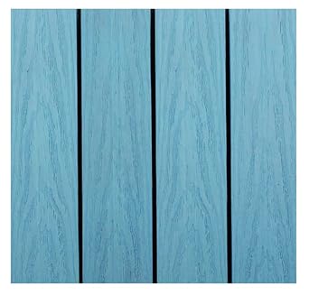 UltraShield Naturale 1 ft. x 1 ft. Quick Deck Outdoor Composite Deck Tile Sample Grecian Blue