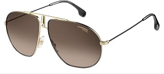 Bound Pilot Sunglasses, Black Gold/Brown Gradient, 62mm, 13mm