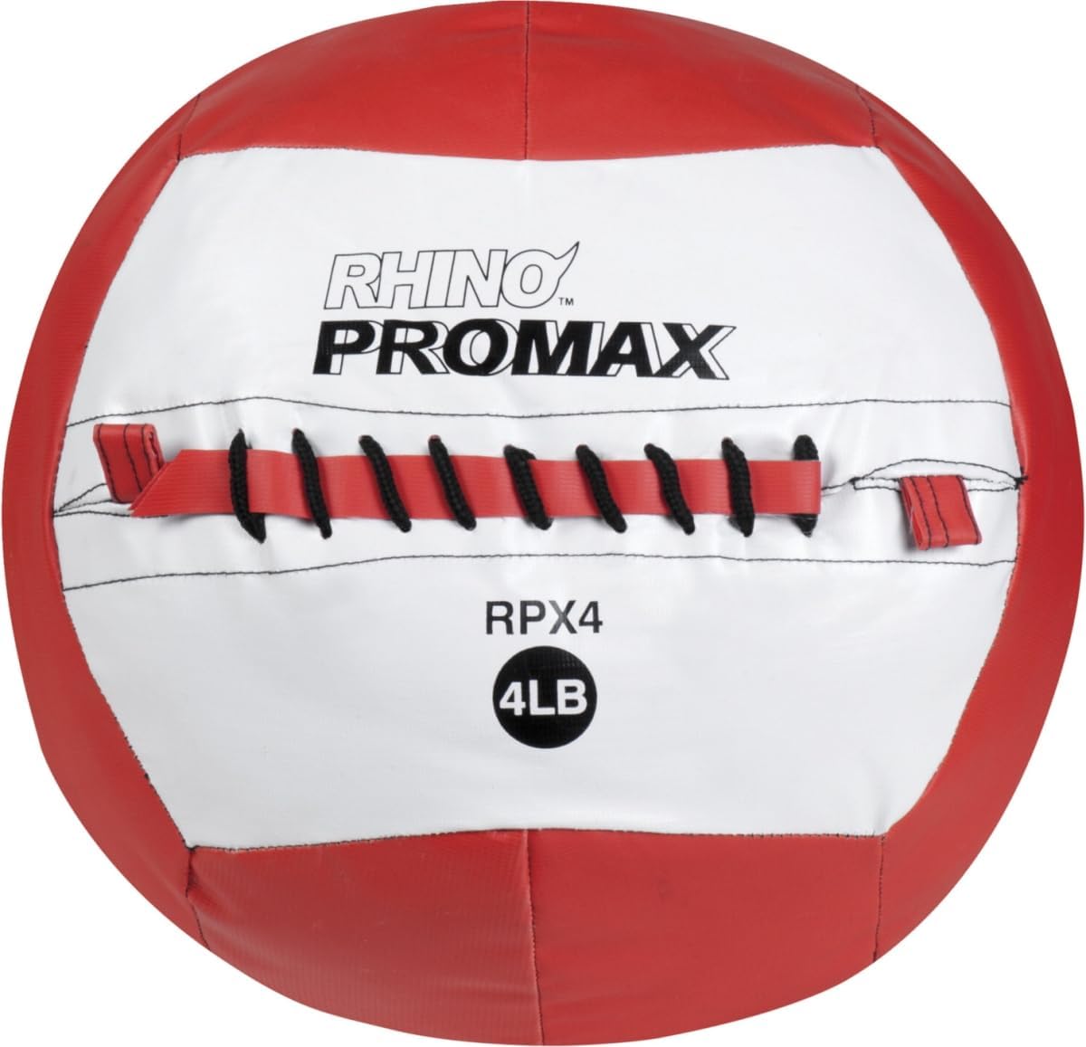 Champion Sports Rhino Slam Ball, 4-30 lb, Non-Slip Grip, 14" Diameter, Optional Storage Rack Sold Separately