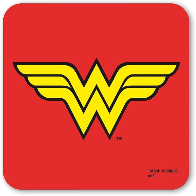 Logoshirt DC Comics - Superhero - Wonder Woman Coaster - Drink Mat - red - original licensed product