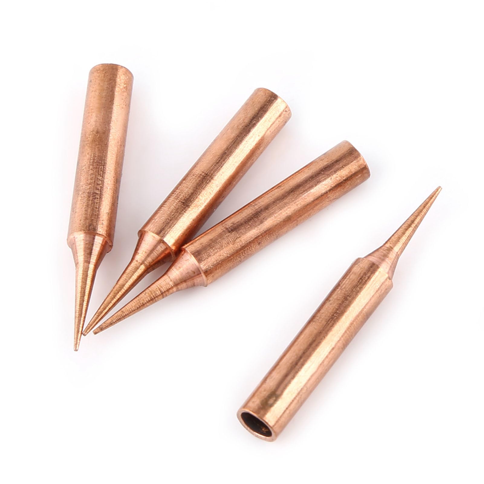10 Stuks Zuiver Koper Lage Temperatuur Soldeerbout, Iron Tip Soldeerbout Soldeer Tips Station Tool 900M-T-I