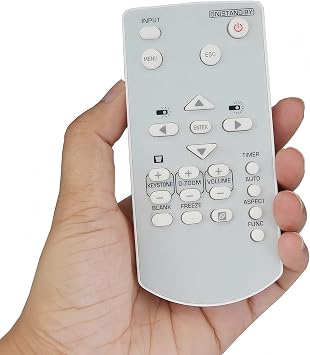 Replacement Remote Control YT-150 Compatible for Casio Projector XJ-V2 XJ-V1