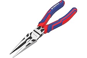 WORKPRO Needle Nose Pliers for Precision Wire Cutting