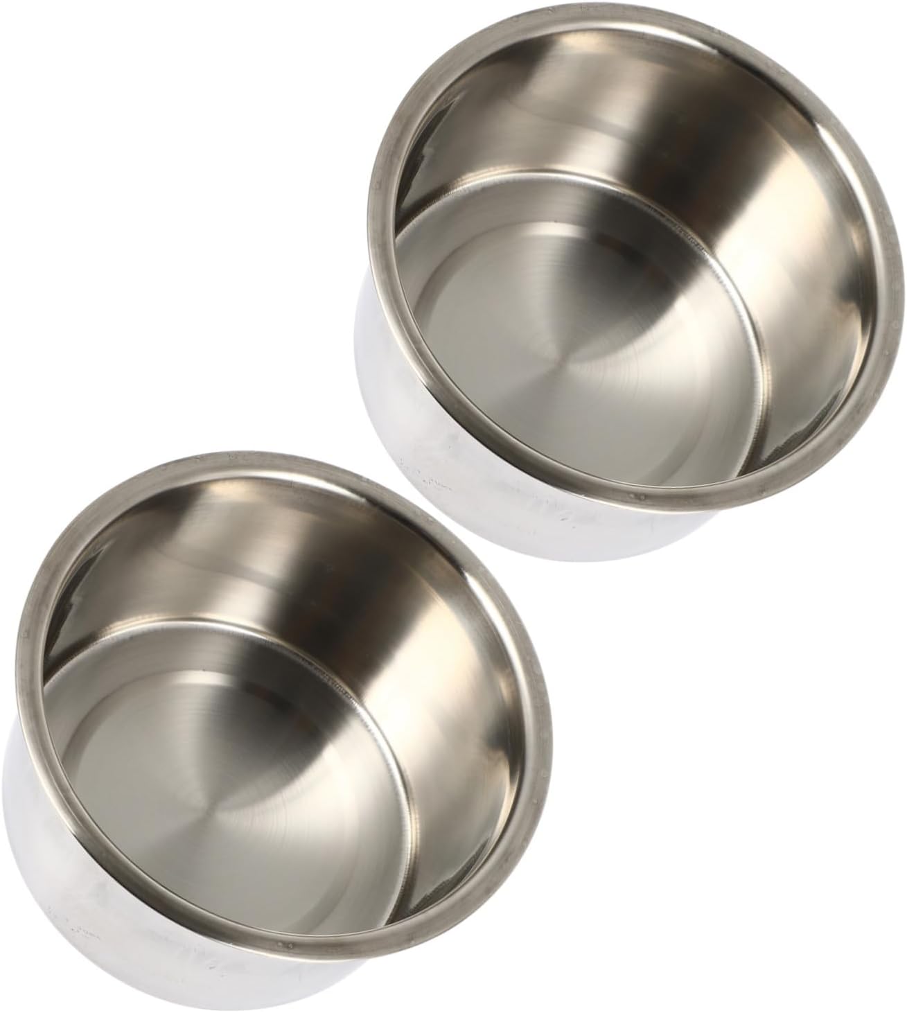 Zerodeko 2pcs Stainless Steel Round Melting Pot for Soap and Candle Making