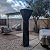 ZJYWSCH Patio Heater Cover Outdoor Waterproof 600D Heavy Duty Gas Heater Cover for Outside with Zipper 33" x 19" x 89" Weather Resistant