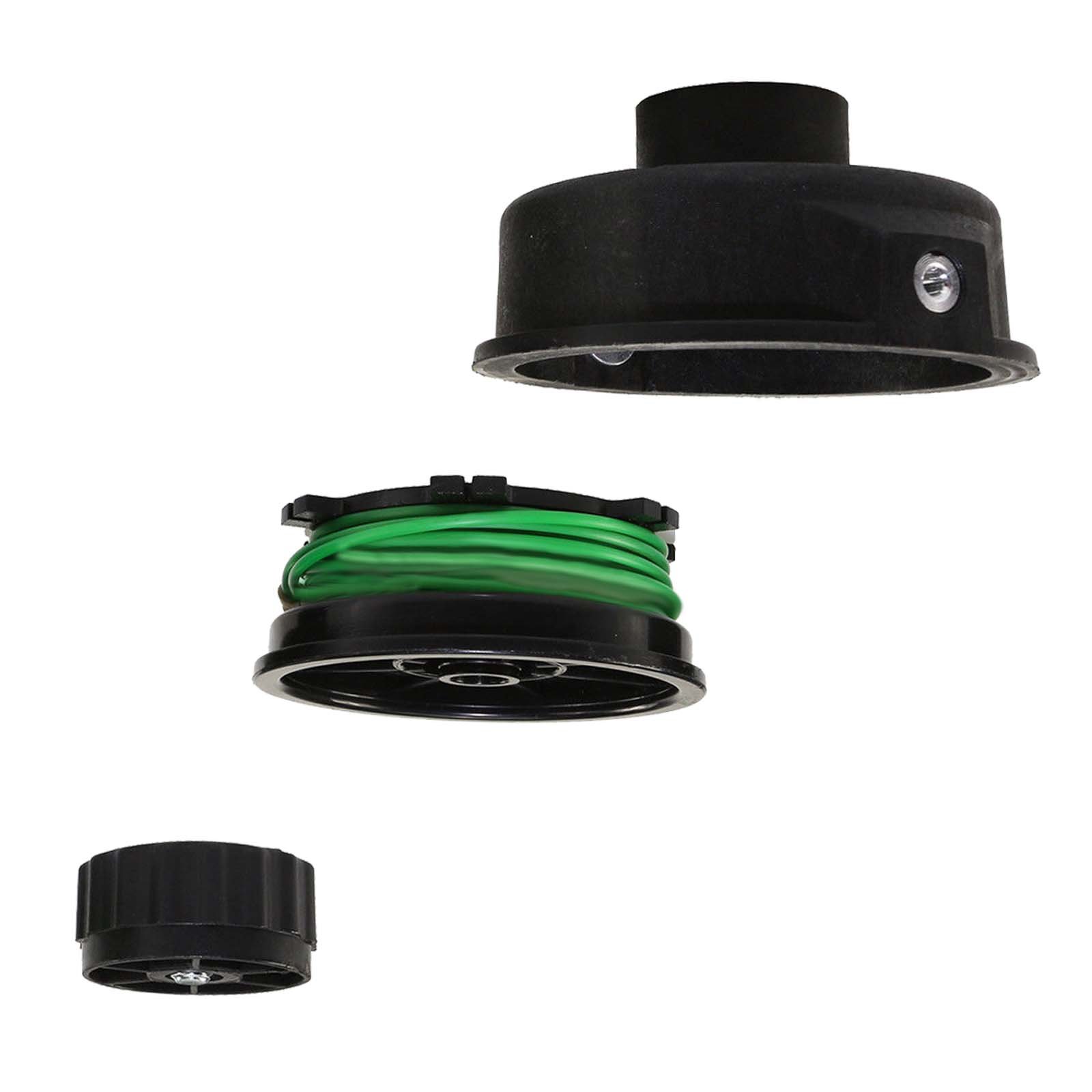 SPARES2GO Double Line & Spool Head for JCB Trimmer Strimmer