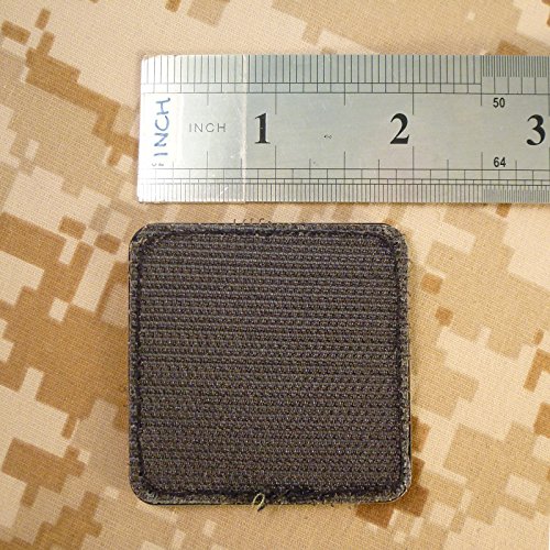Acu Subdued Opos O+ Nka Blood Type No Known Allergies Morale Pvc Rubber Touch Fastener Patch #TOP3