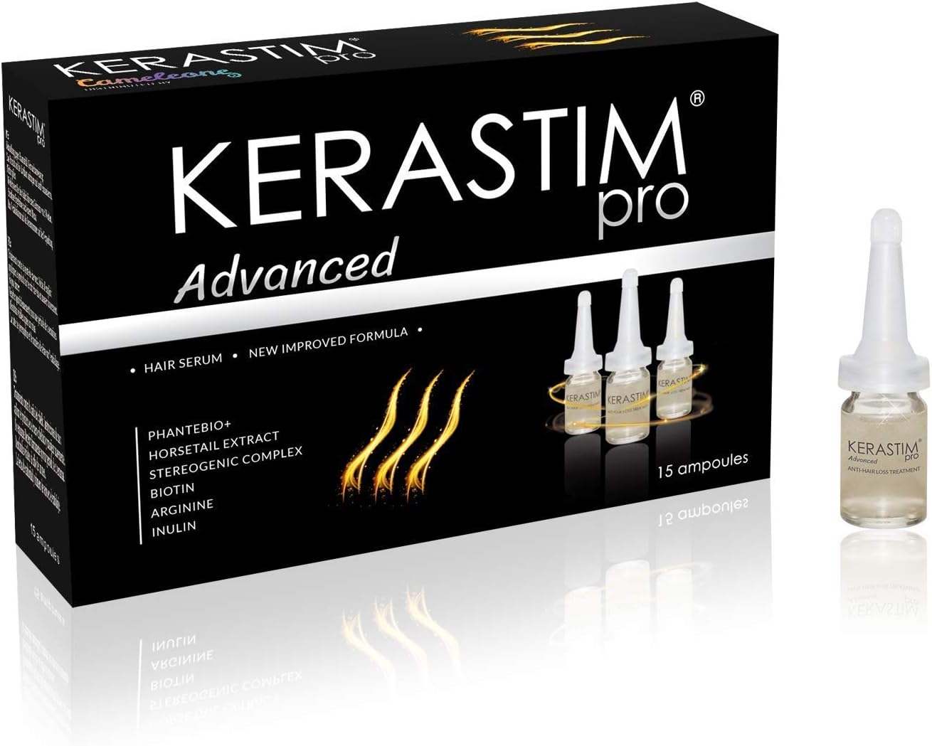 Hair Growth Serum, Leave-In Scalp Treatment for Hair Loss & Thickening Hair. Boost Growth for Both Women & Men Grow by Kerastim Pro