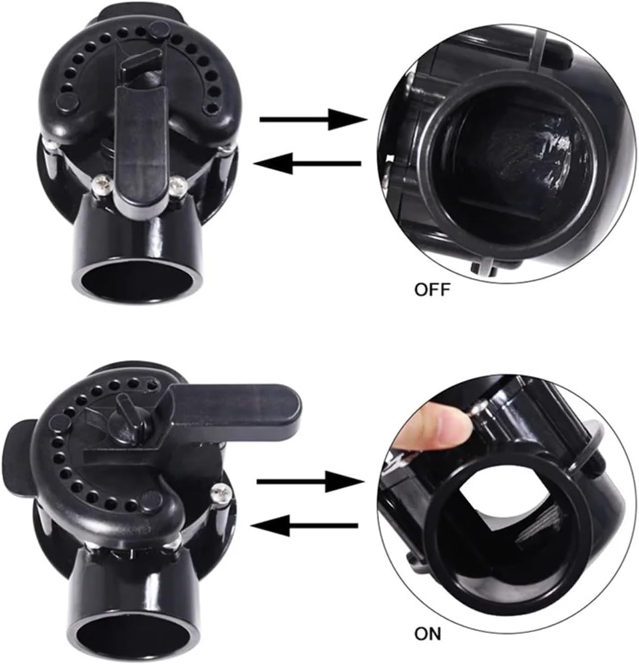 Diverter Valve,Positive Seal Valve, 263038 1-1/2Inch 2-Way Diverter Valve