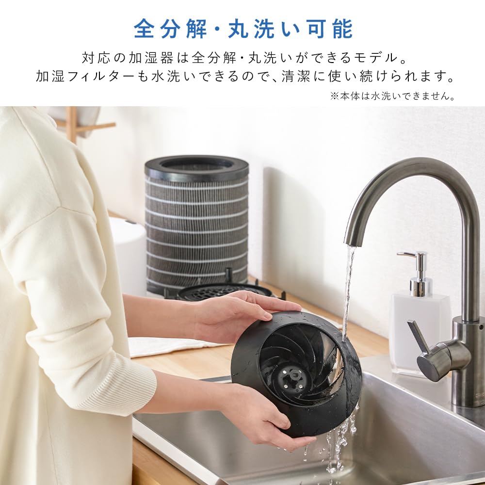 Amazon.co.jp: アイリスオーヤマ 気化加湿器エネミスト用 別売加湿
