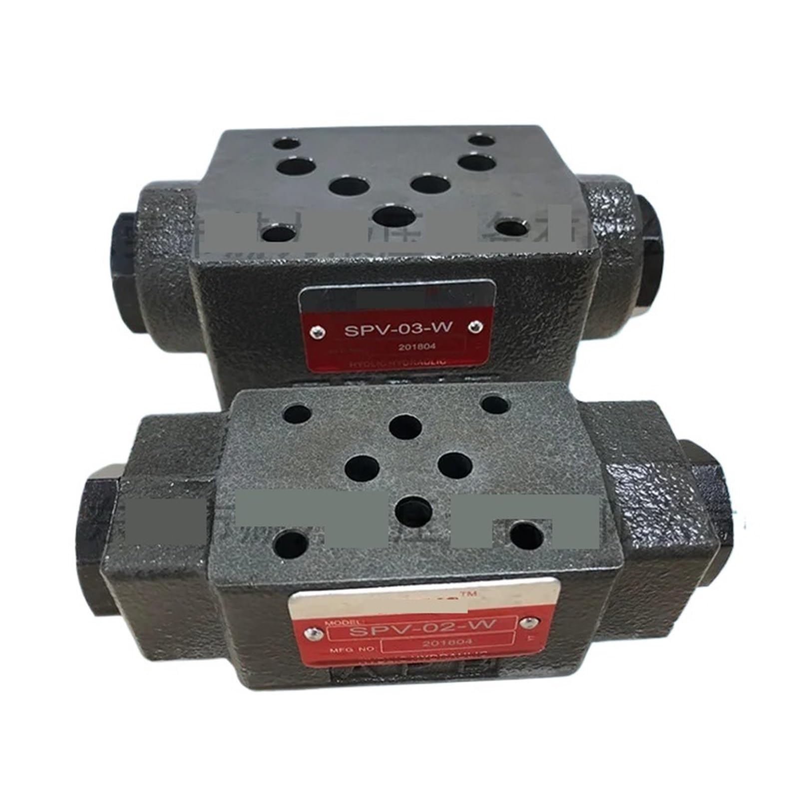 1 szt. MPCV-02W Sterowane modułowe zawory zwrotne hydrauliczne SPV-02W MPW-01/03 MPA MPB(HYDLIC MPCV-03W)