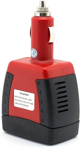 Miniatura 3 de Inversor de corriente DC 12V a 110V AC Cargador de encendedor de cigarrillos de coche Convertidor