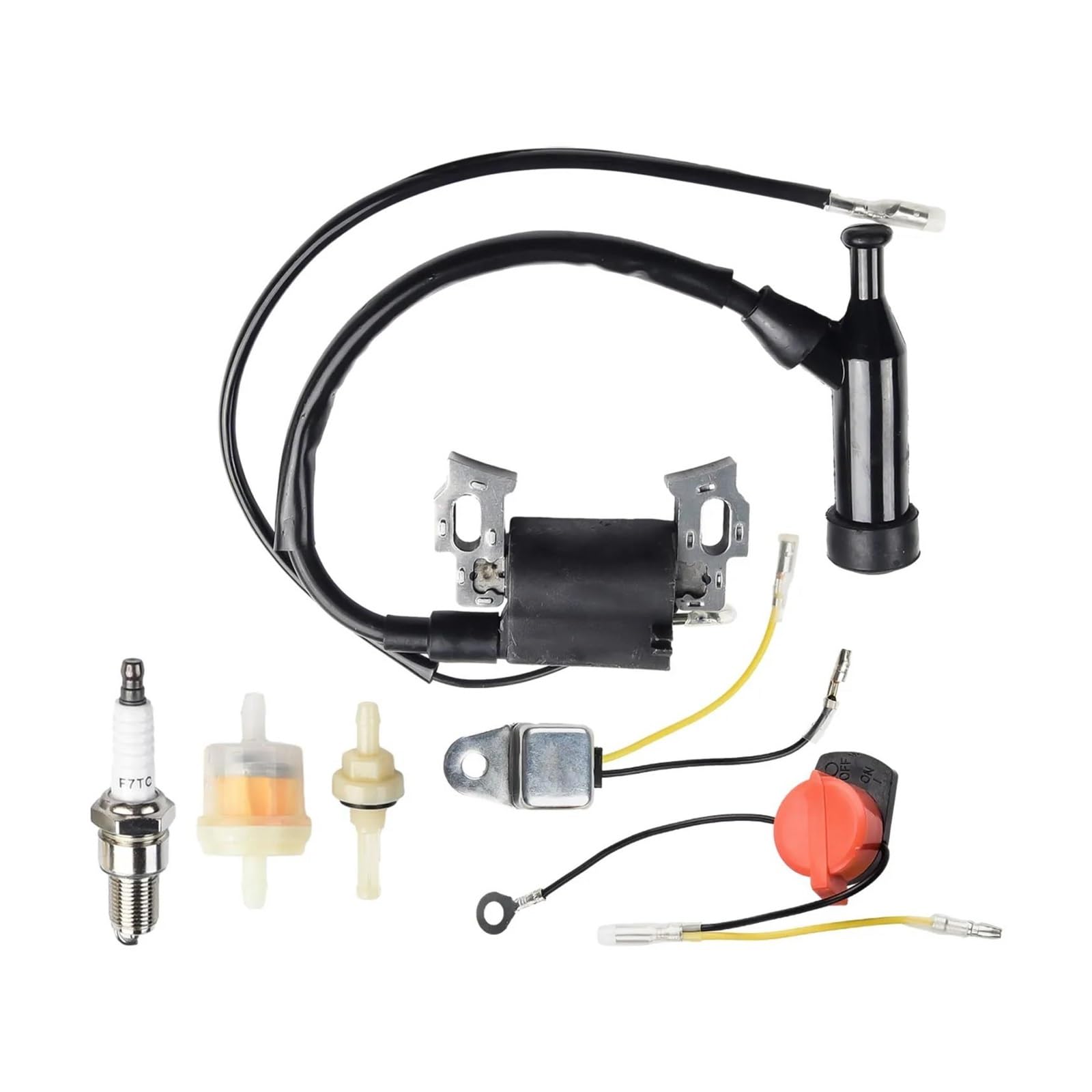 Kit bobine d'allumage GX200 pour tondeuse à gazon et pièce moteur thermique 6.5hp