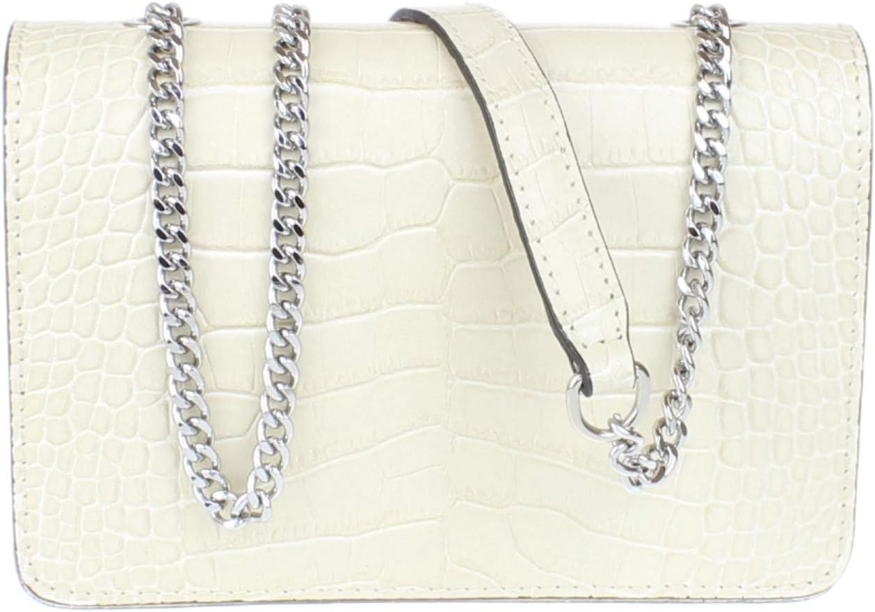 Girly HandBags Womens Genuine Crocodile Shoulder Bag