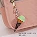 HSYHERE Boys Girls Funny Creative Novelty Stylish Mini Simulated Food Orange Shrimp Chicken Nugget Keychain Key Ring, Valentine Lover Christmas New Year Gift Bag Pendant -yellow icecream