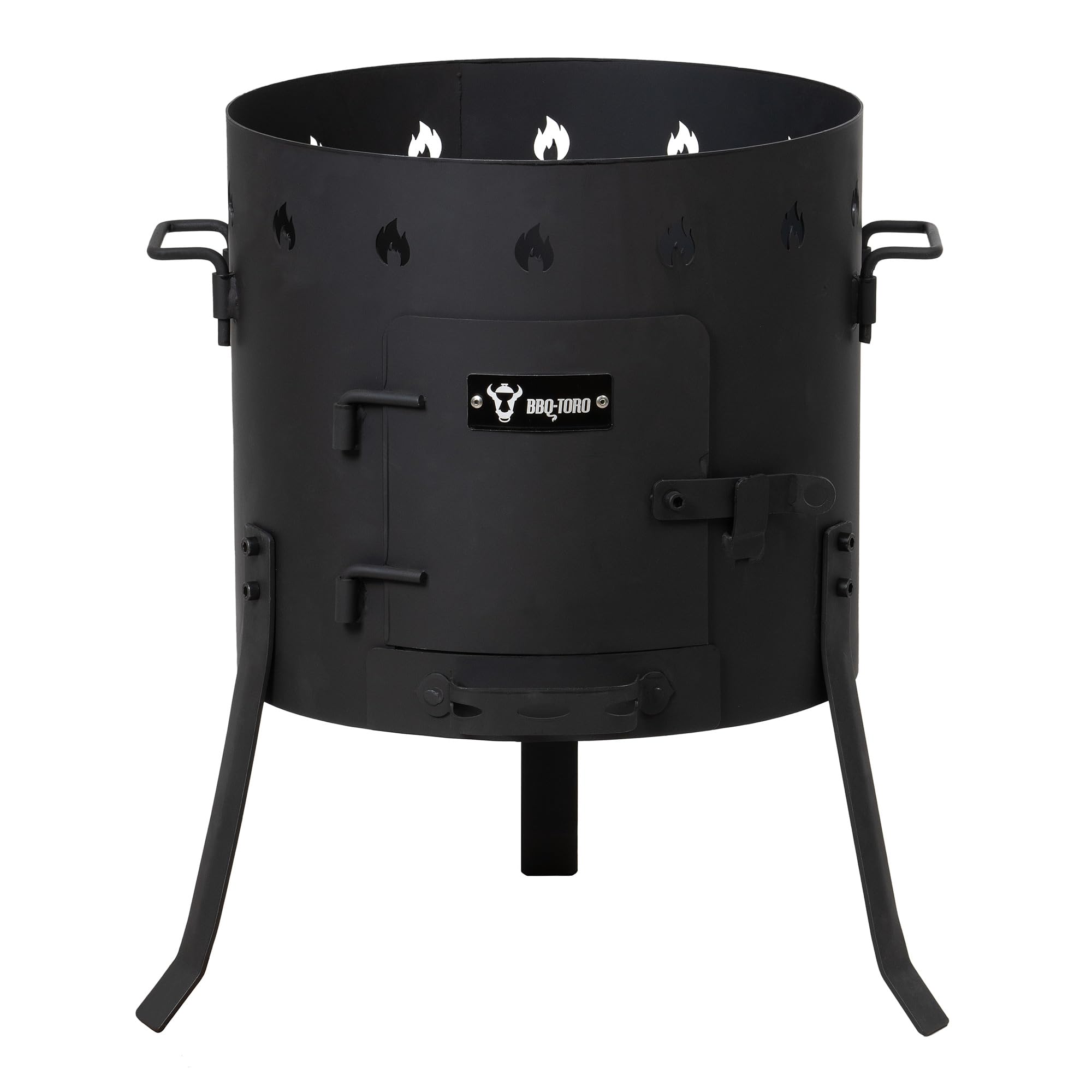 BBQ-Toro Kazan Stove Ø 45 cm | Outdoor Fire Pit, Stew Stove, Kazan Rack | Ushak, Tripod Goulash Kettle