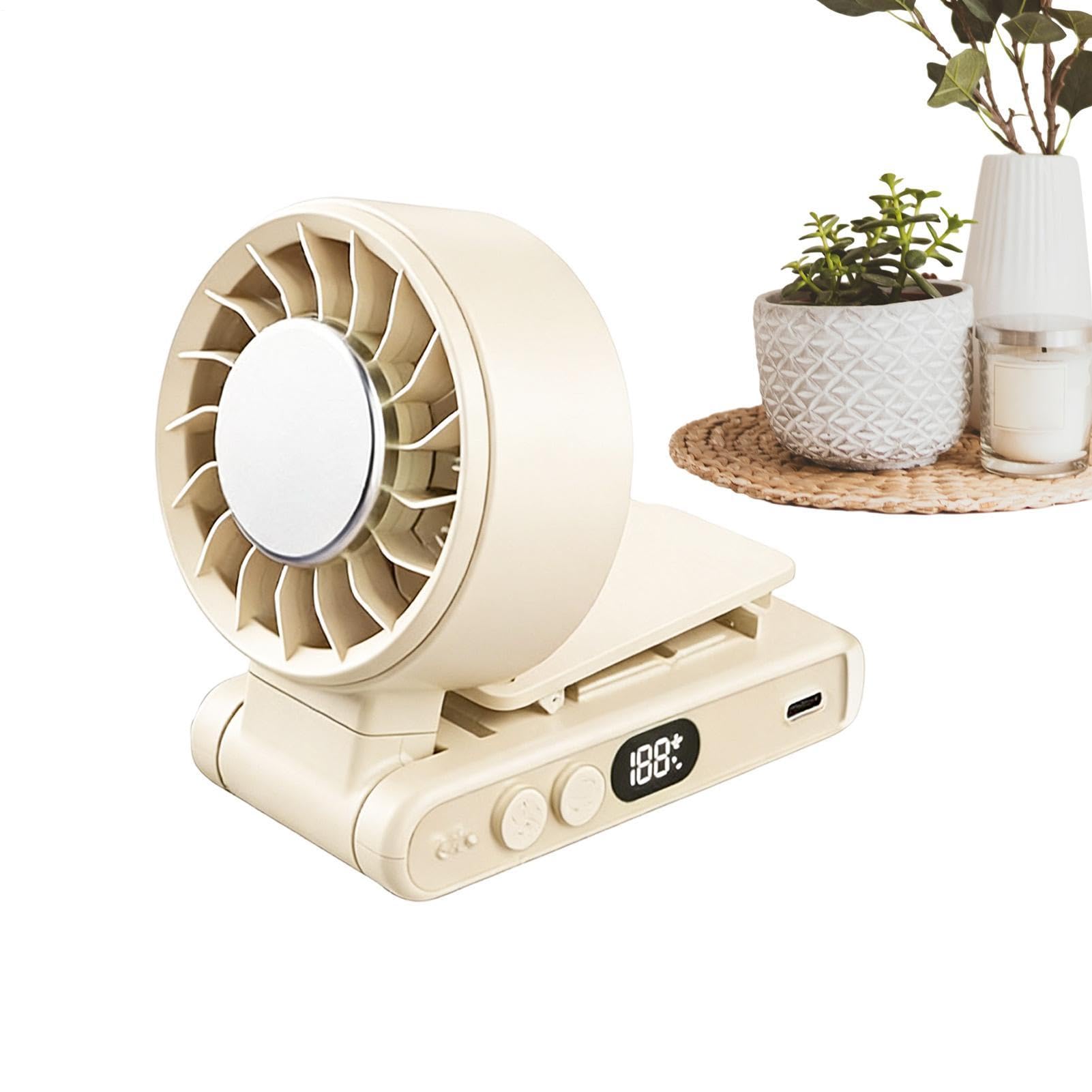 Ventilateur portable rechargeable pour apaiser la chaleur au bureau et en déplacement