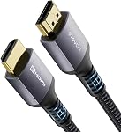 10K 8K HDMI Cables 2-Pack 6.6FT, Stouchi (Certified) 48Gbps Ultra High Speed HDMI® Cable for PS5 4K@120Hz Gaming, 8K@60Hz TVs, eARC Dolby Atmos Home Theater