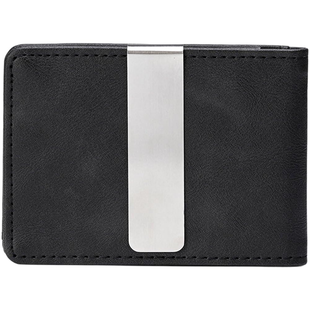 Hrippy Mens Slim Wallet, Bifold Card Holder with Slots Wallet for Front Pocket Cash and Credit Card Daily Storage