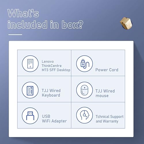 Miniatura 7 de Lenovo PC de escritorio M73 SFF para computadora, procesador Intel Core i7, RAM de 16 GB, SSD de 1 TB, WiFi, teclado y mouse, Windows 10 Pro