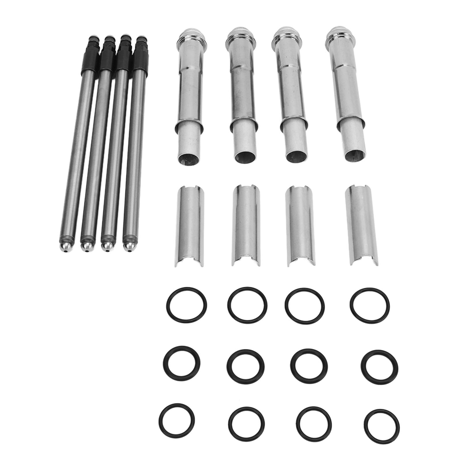 やまかき Quickee Pushrod and Cover Kit 106-6051 Adjustable Pushrods