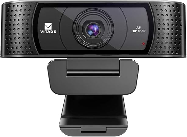 webカメラ オートフォーカス マイク内蔵 広角90° フルHD pc外付け カメラ 1080P 200万画素 zoom skype ウェブ会議用  【2021年】- Vitade 928N