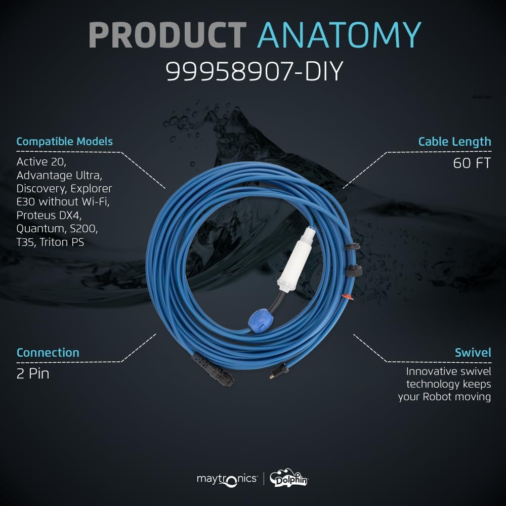 99958907-DIY Blue Swivel Cable