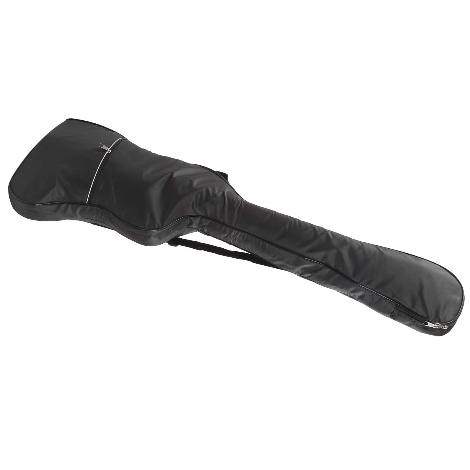 Funda para bajo eléctrico, 47 pulgadas, resistente al agua, engrosada, doble correa ajustable para el hombro, funda suave para bajo (negro)