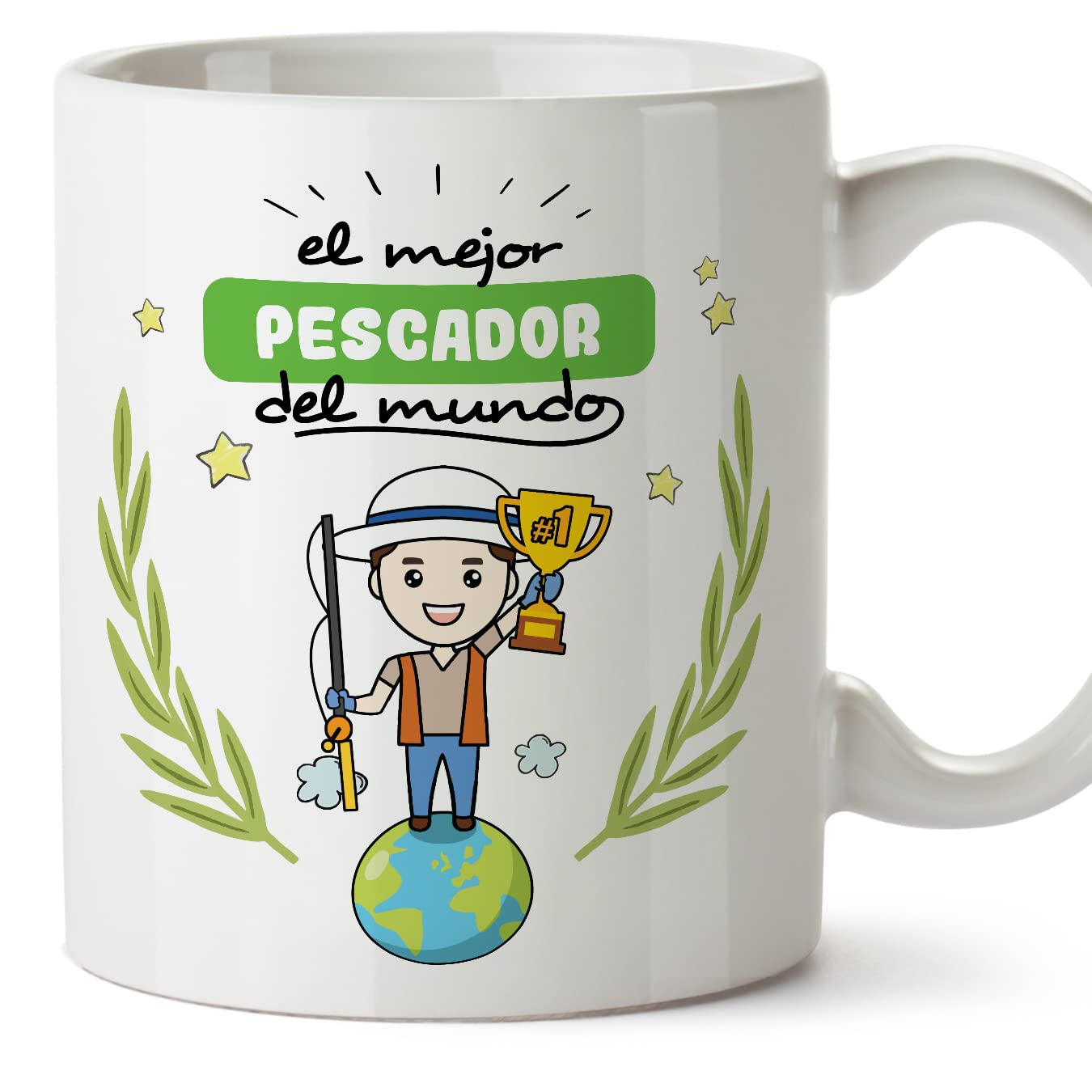MUGFFINS Taza Fisioterapeuta Hombre (Mejor del Mundo) - Regalos Originales y Divertidos de Fisioterapia — view 161