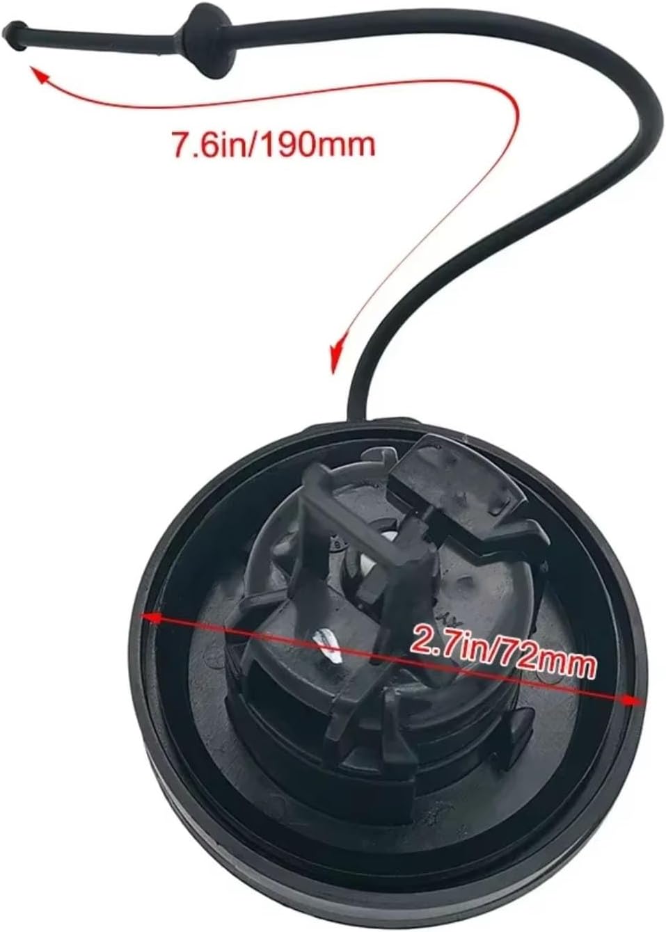 Car Oil Filler Caps for Citroen for C5 2013 2014 2015 2016 2017 Car Fuel Tank Cap Gas Oil Filler Cover Inner Auto Accessories Fuel Cap Cable