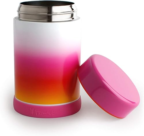 Miniatura 2 de French Bull Termo de acero inoxidable a prueba de fugas para almuerzo caliente, con aislamiento al vacío, recipiente para sopa de alimentos, tapa de