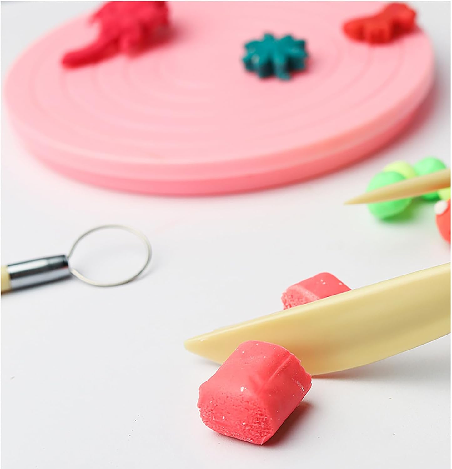 Cake Decorating Tool Set with Storage Bag, 30 Pcs Plastic and Stainless Steel Fondant Tool, Clay Sculpting Tools Kits and Pottery Sculpture Tools (30)