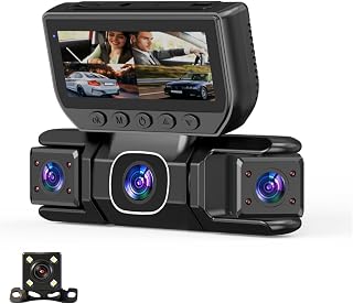 【4カメラ同時録画】ドライブレコーダー 4K UHDフロント+1080Pリア/左/右 ドラレコ WiFiスマホ連携 ループ録画 車載カメラ | ドライブレコーダー 車載カメラ 3.16インチIPS液晶 赤外線ナイトビジョン Gセンサー搭載 簡単取り付け カード別売