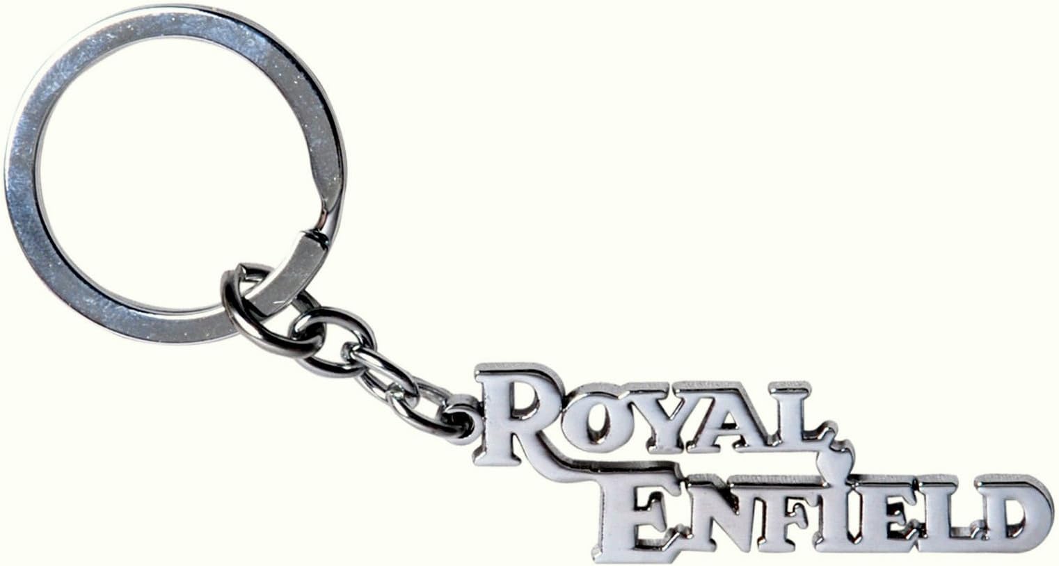 Chronowares Watches Royal Enfield Bike Chrome Plated Steel Key Chain Key Ring For Bullet Electra Classic Thunderbird