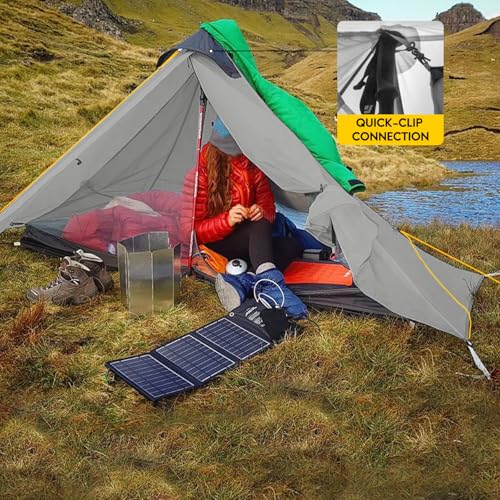 Image of LANSHAN Ultralight Waterproof 1-2 Person Backpacking Tent | Ultralight waterproof nylon, pitch anywhere, for camping & travel.