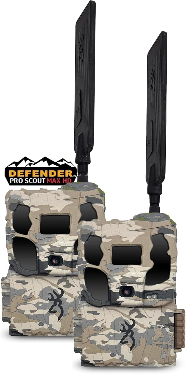 Amazon.com: Browning Defender Pro Scout Max HD 24MP Dual SIM Cellular ...