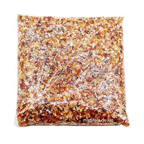 Kit de Cascalho de Cornalina Pedra Natural - Miúdo 500g
