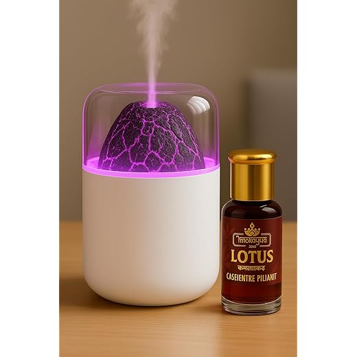 HORTUSCLEAR Mini USB Volcano Humidifier with USB Cable Aroma