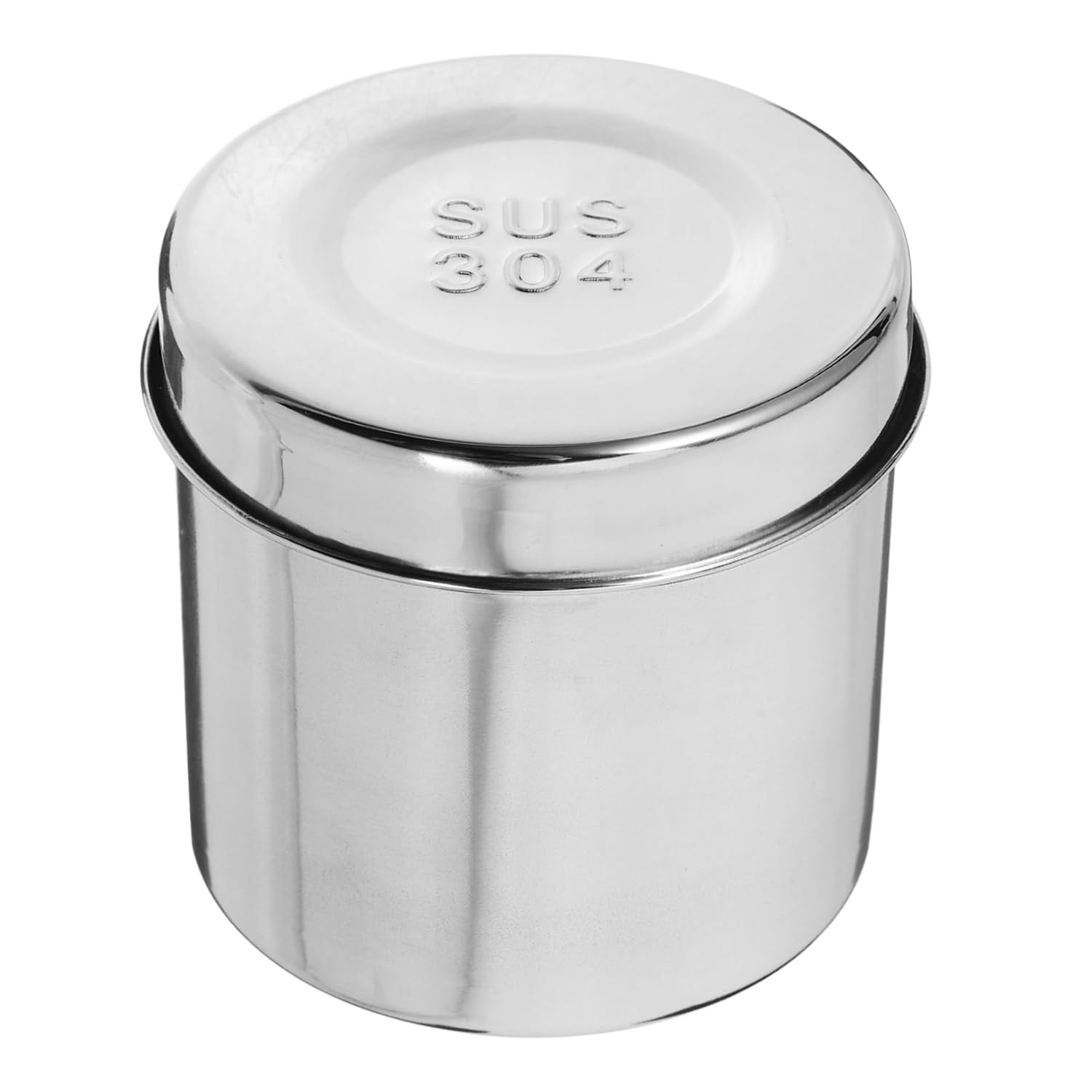 1pc Stainless Steel Container Jar Iodine Resistant Storage Bottle for Salons Clinics