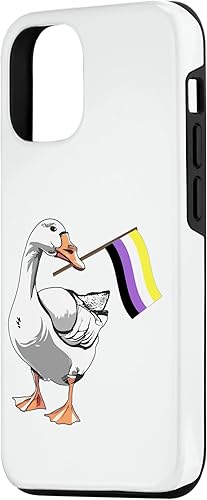 Miniatura 5 de iPhone 11 Pro Nonbinary Goose Bi Pride Flag Bi Pride Parade Flag LGBTQ Case